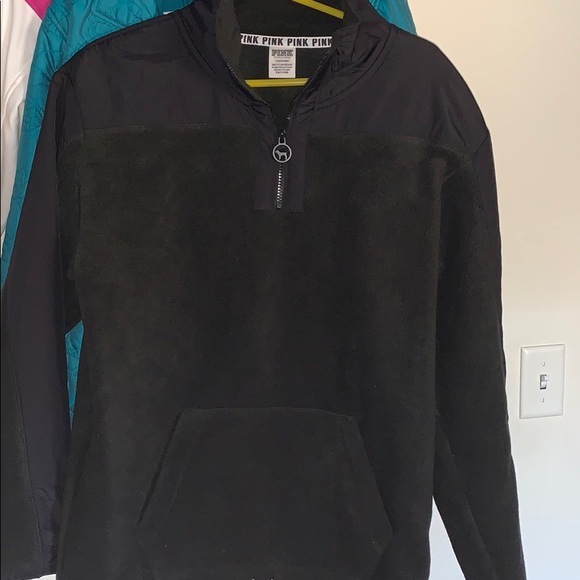 VS Pink fleece 1/4 zip - Picture 3 of 4